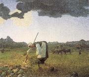 Giovanni Segantini The Hay Harvest china oil painting artist